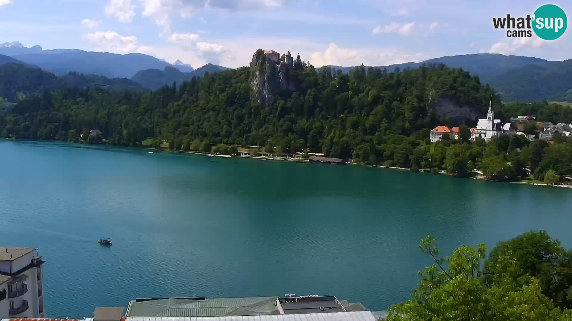 Panorama des Sees Bled