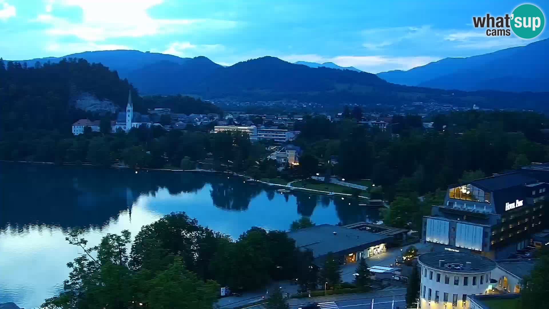 Panorama des Sees Bled