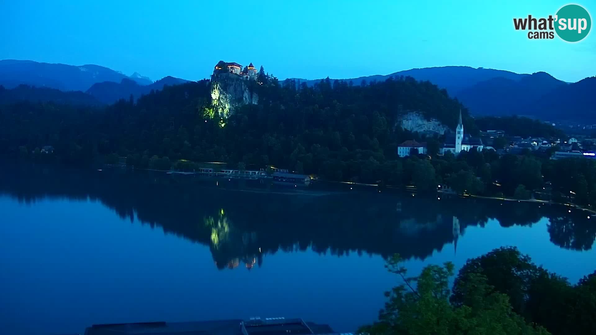 Panorama Blejskega jezera
