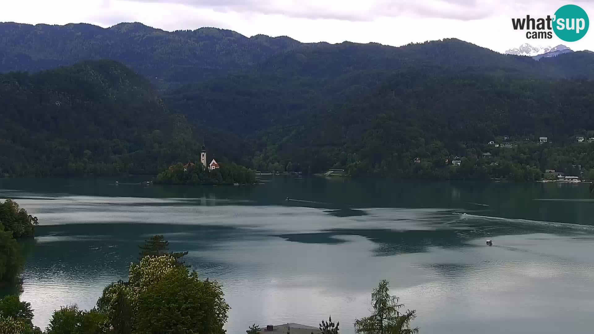 Panorama del lago Bled