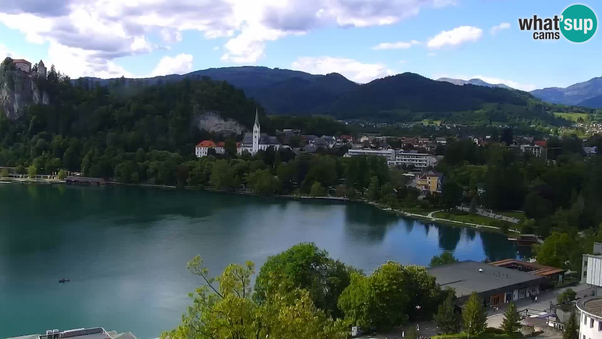 Panorama du lac de Bled