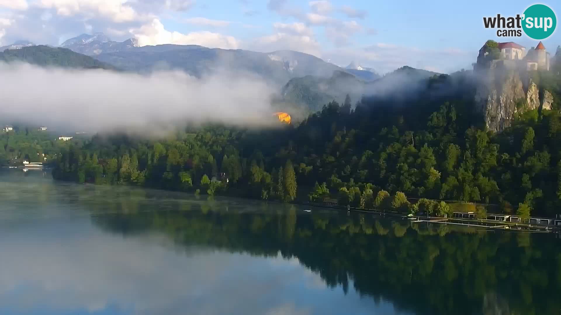 Panorama Blejskega jezera