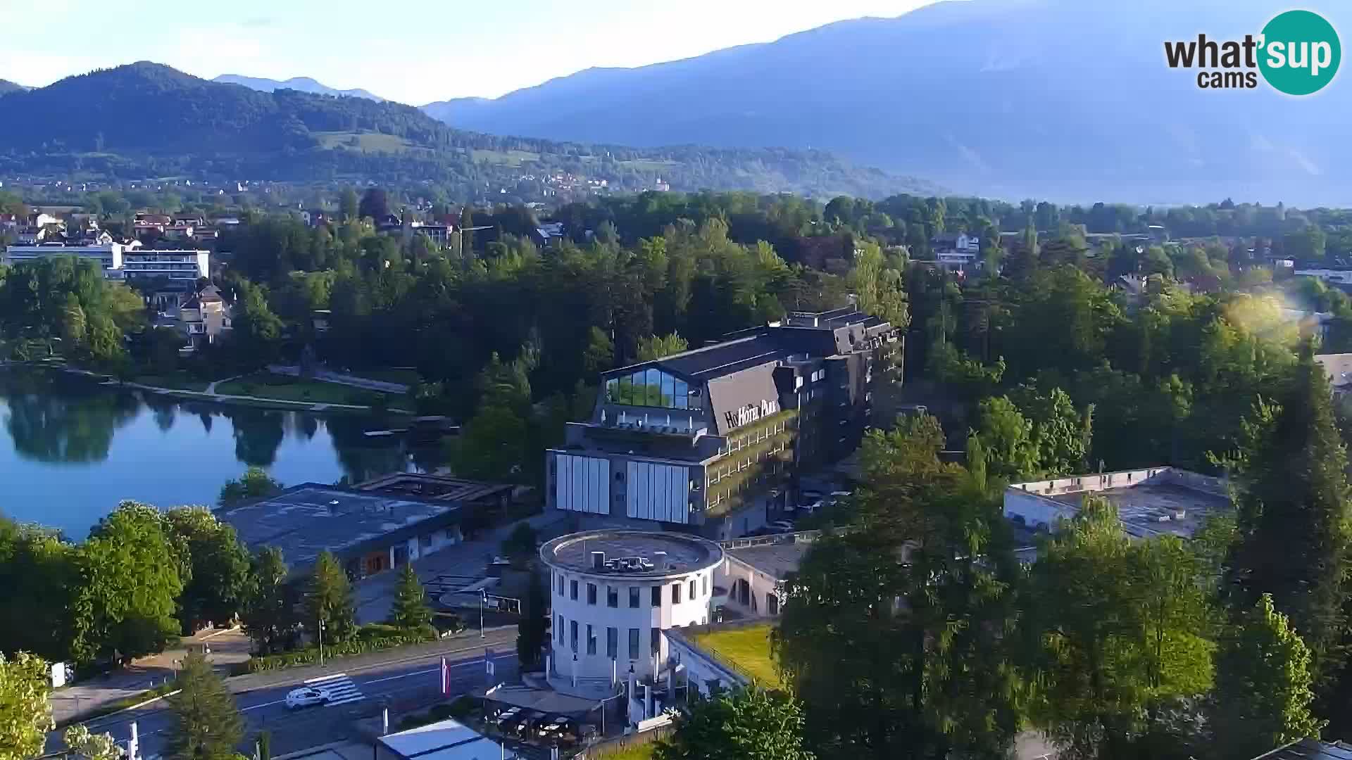 Panorama del lago Bled