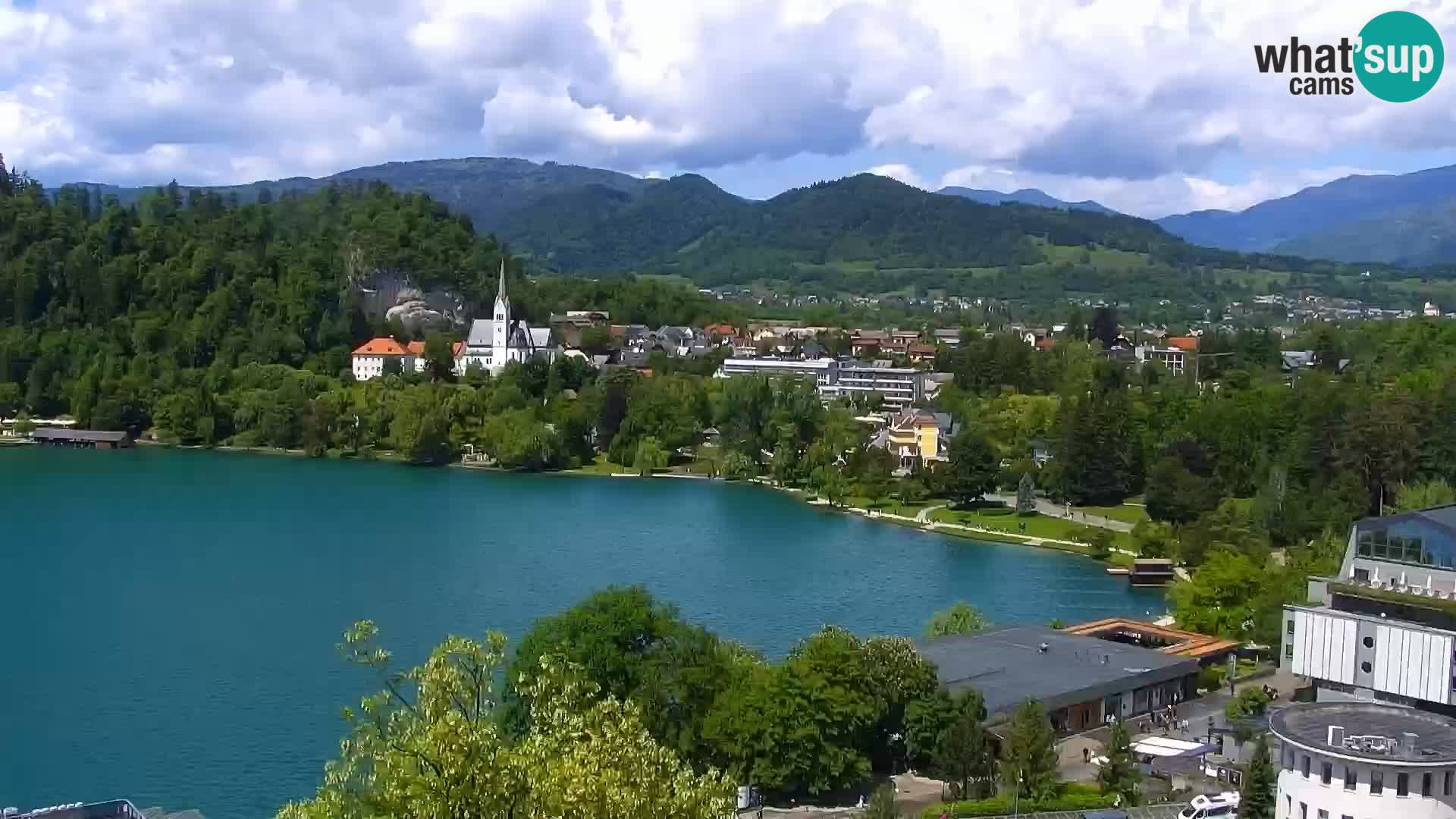Panorama of Lake Bled