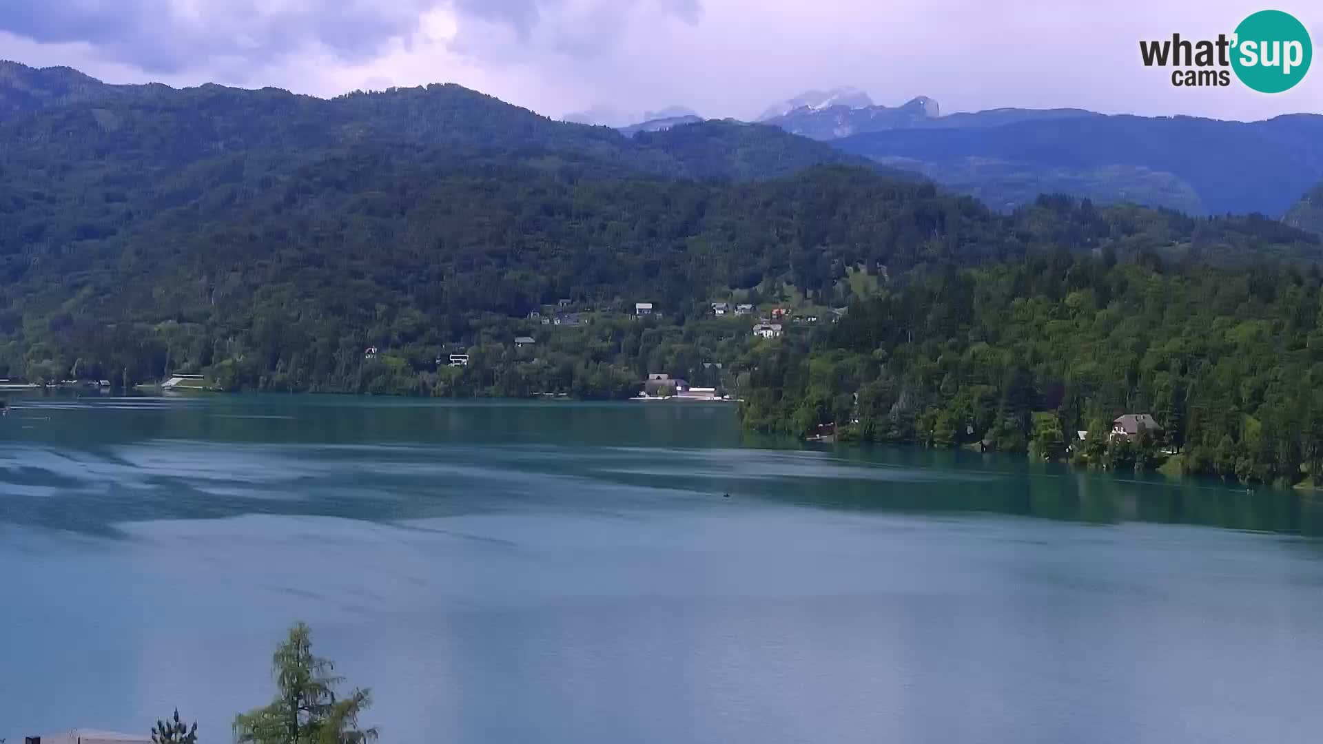 Panorama del lago Bled