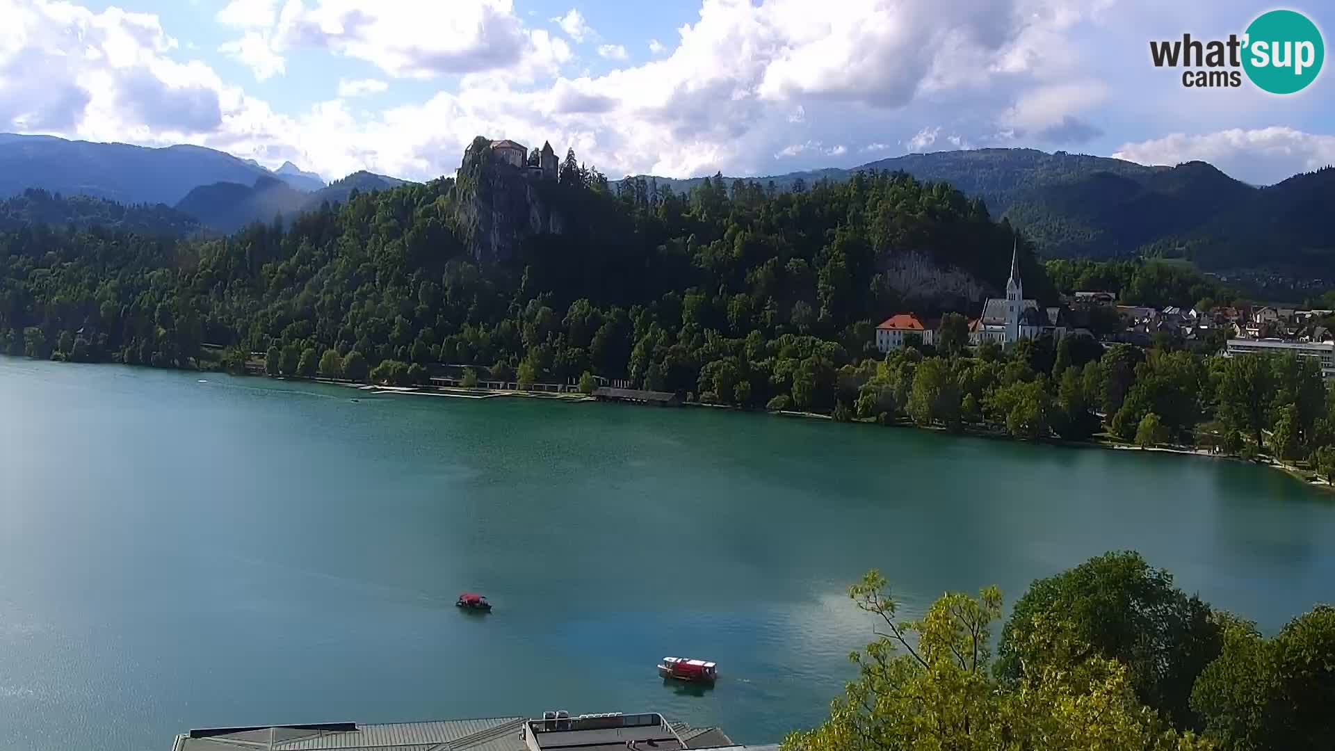 Panorama des Sees Bled