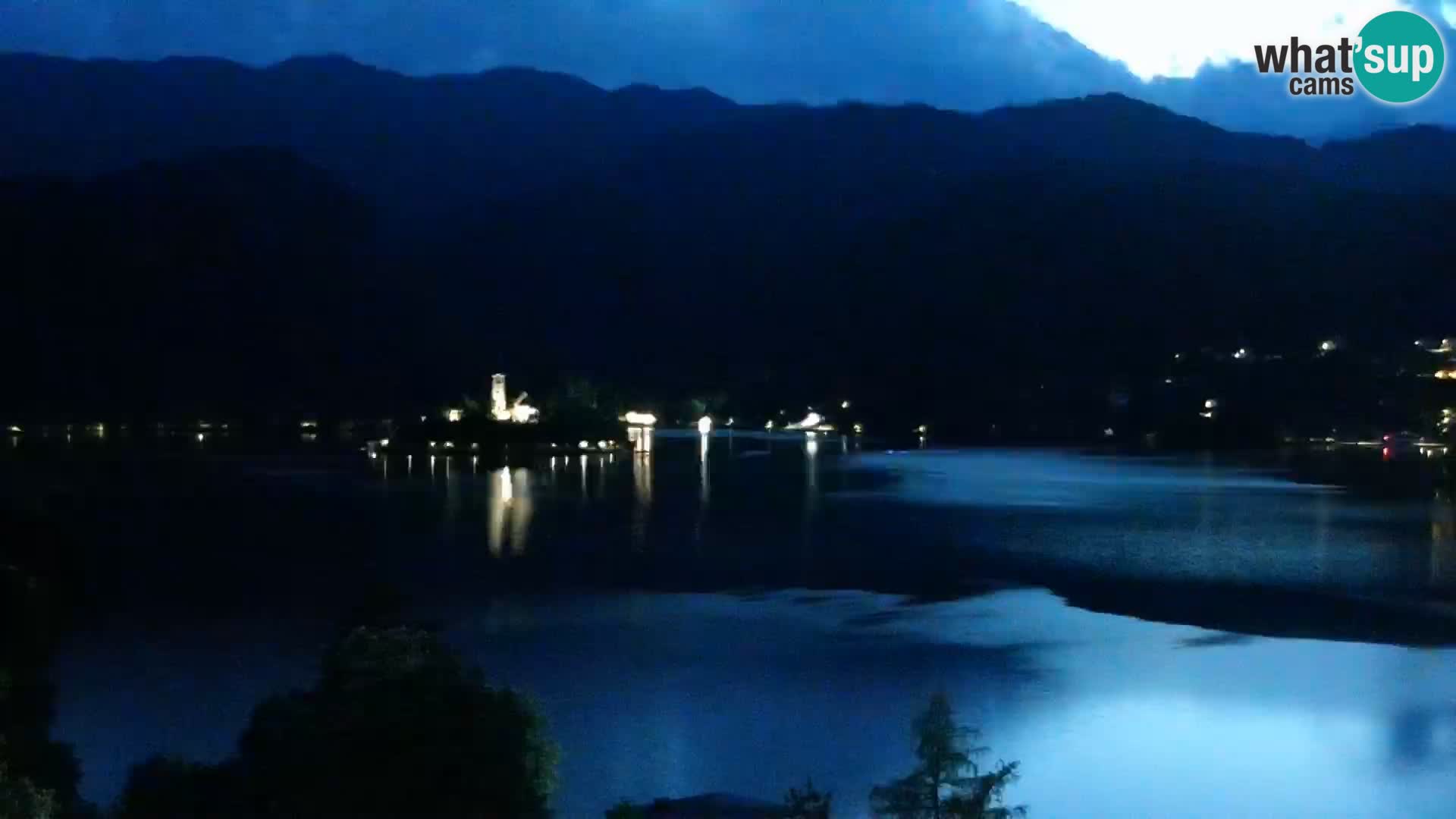 Panorama du lac de Bled