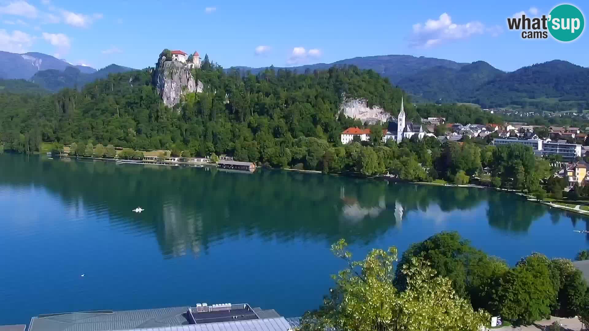 Panorama Blejskega jezera