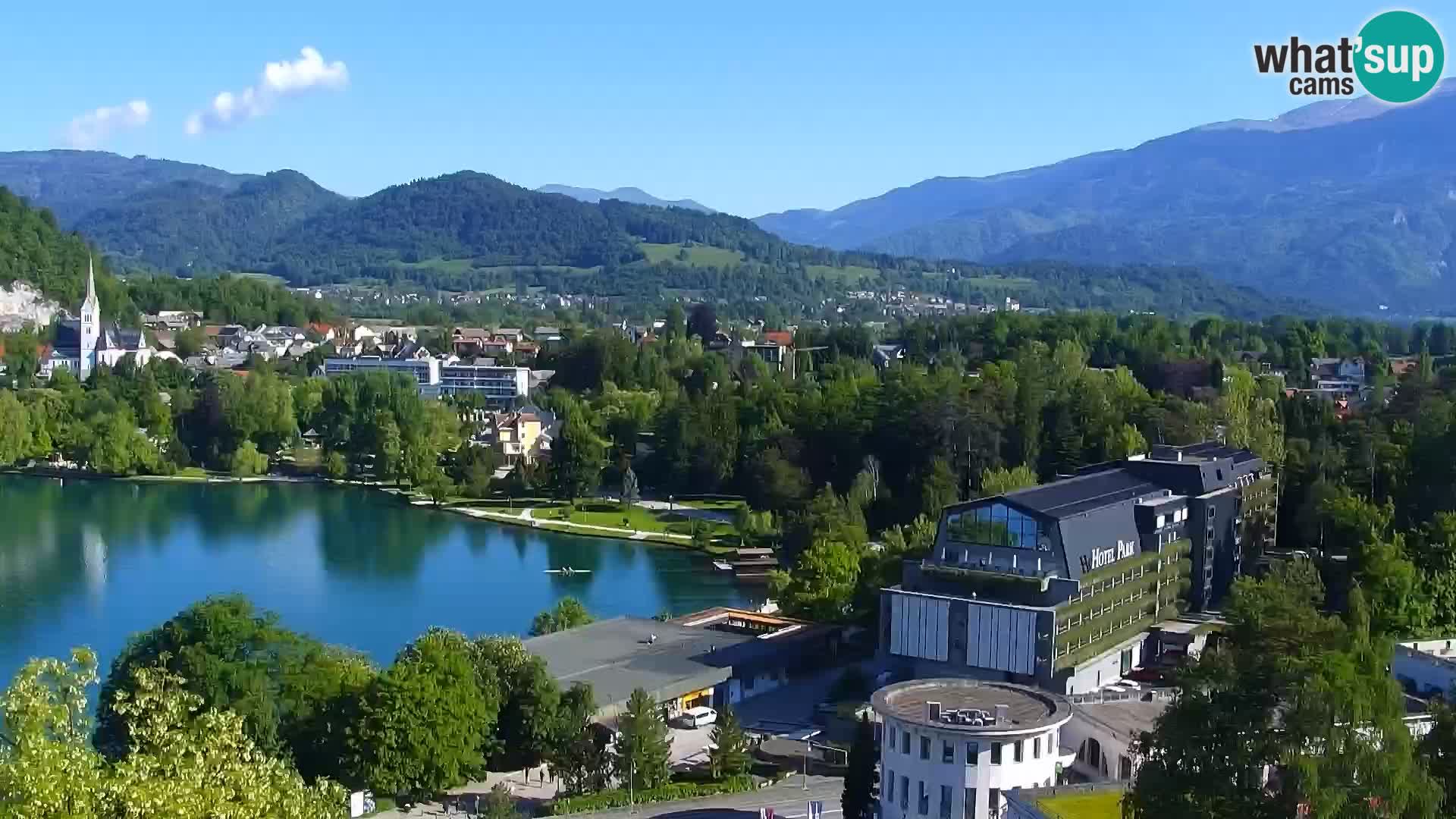 Panorama Blejskega jezera