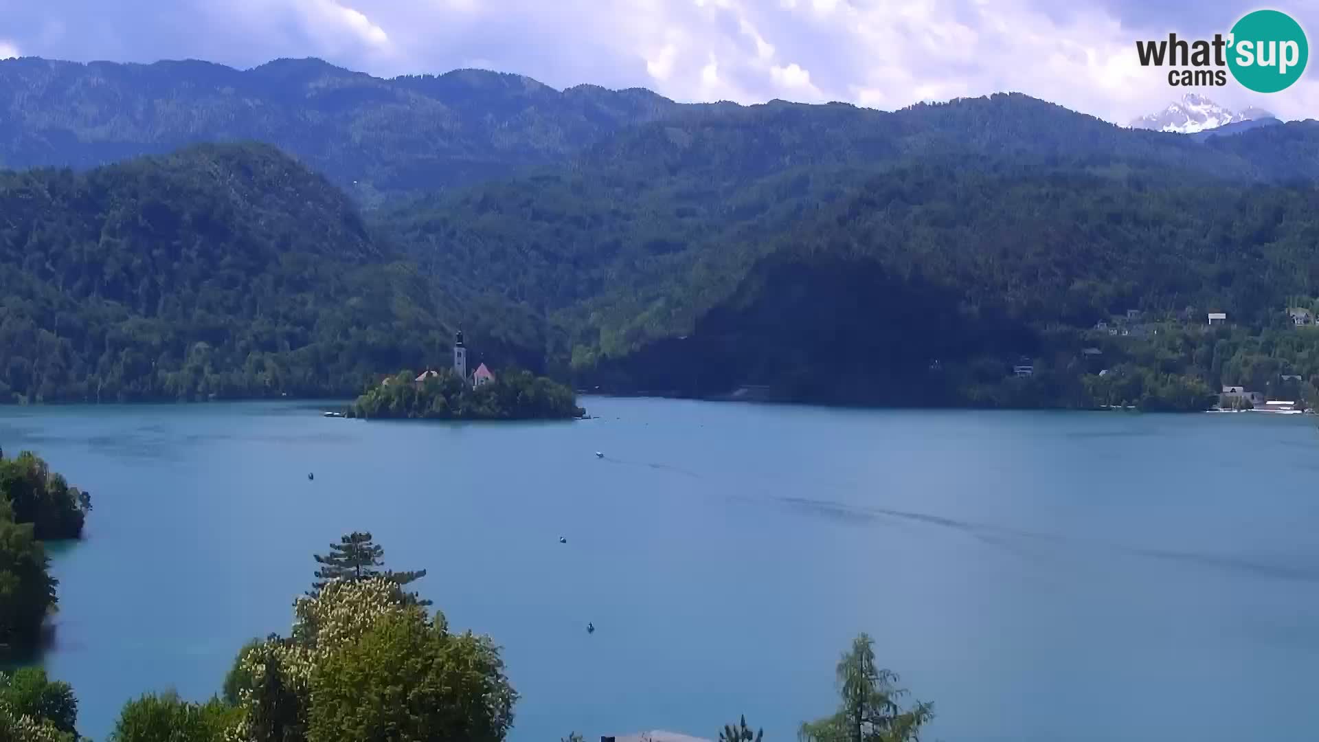 Panorama Blejskega jezera