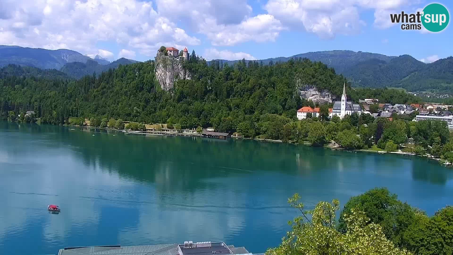 Panorama Blejskega jezera