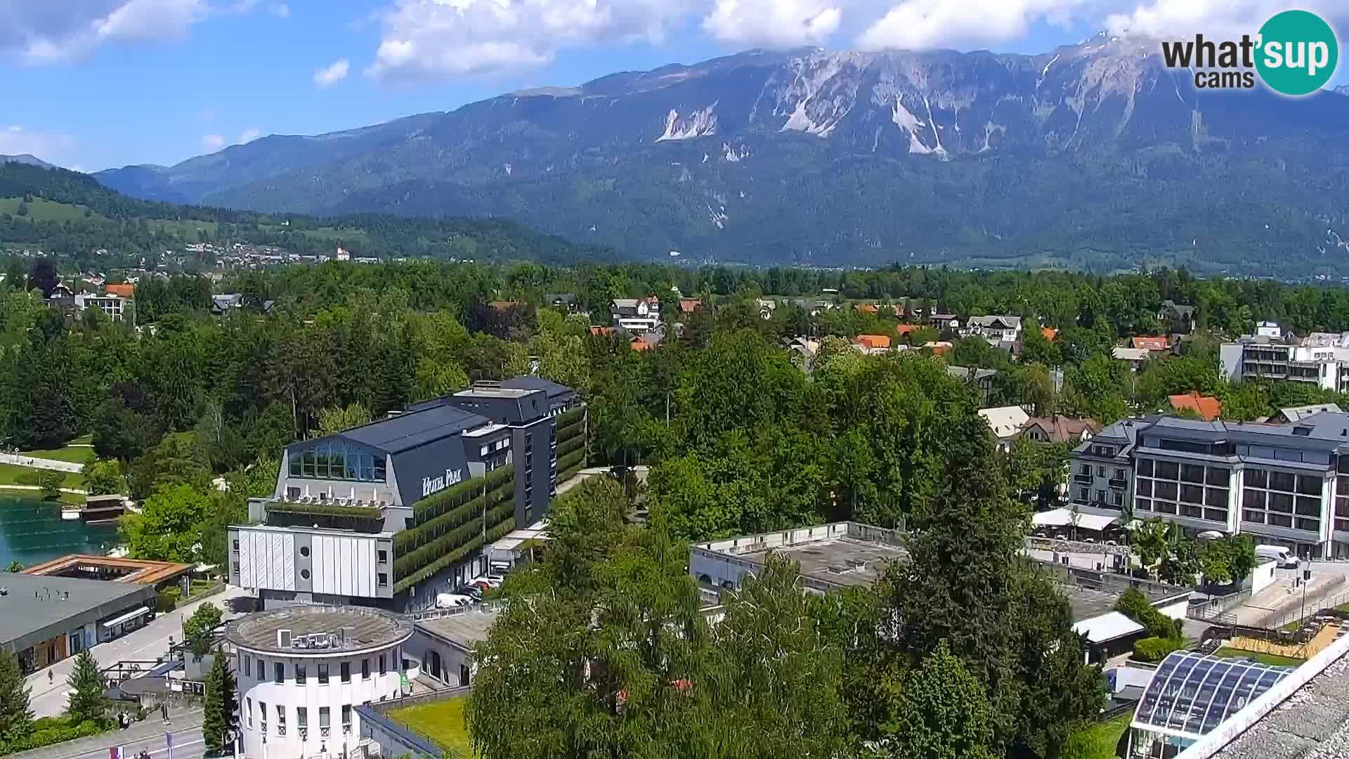 Panorama Blejskega jezera
