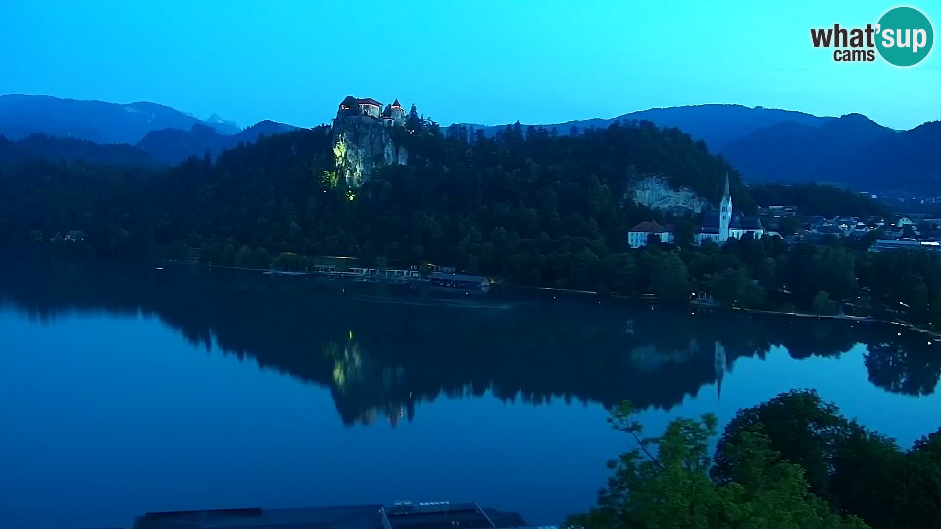 Panorama of Lake Bled