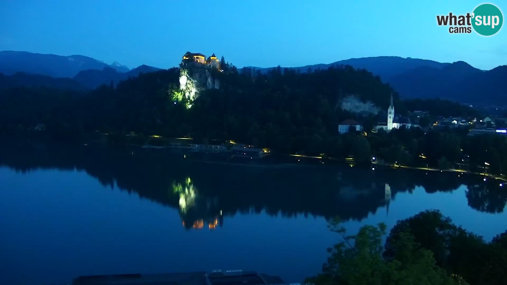 Panorama of Lake Bled