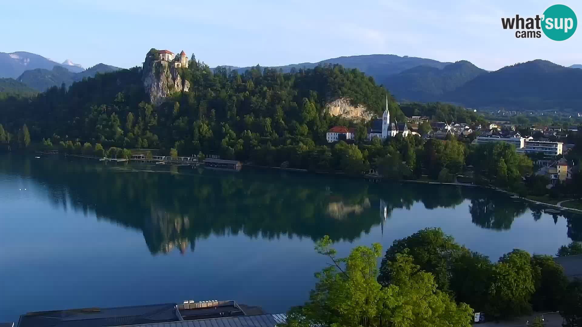 Panorama of Lake Bled