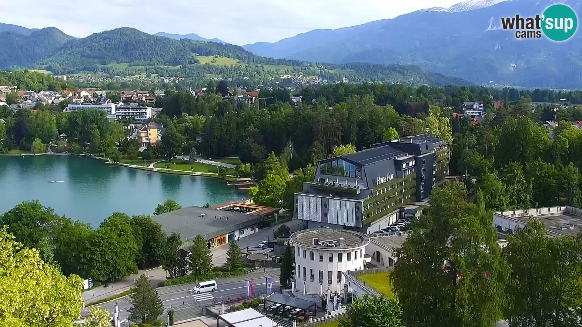 Panorama des Sees Bled