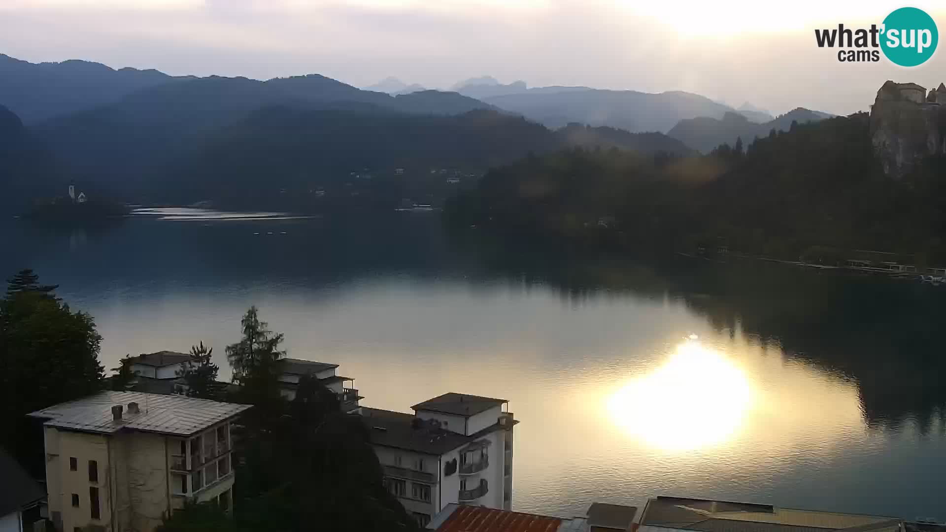 Panorama des Sees Bled