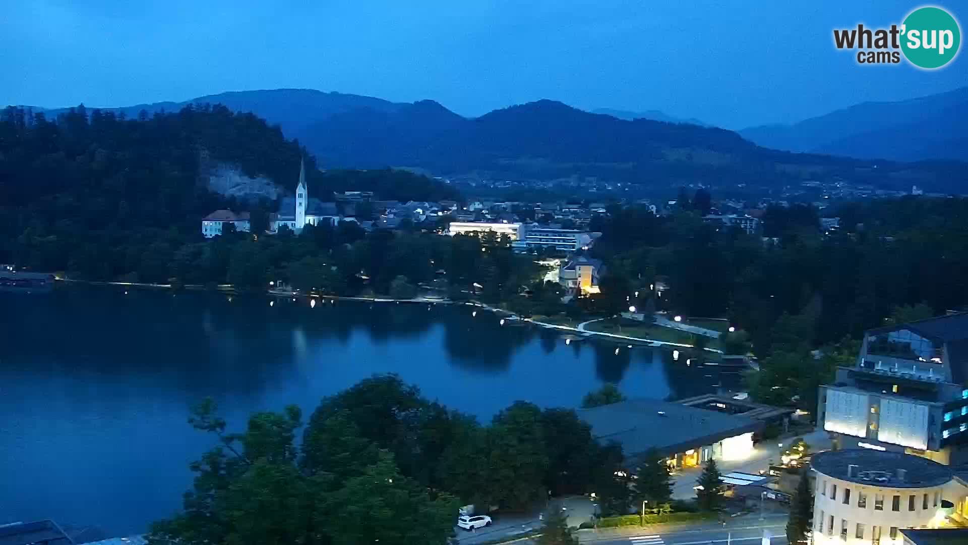 Panorama des Sees Bled