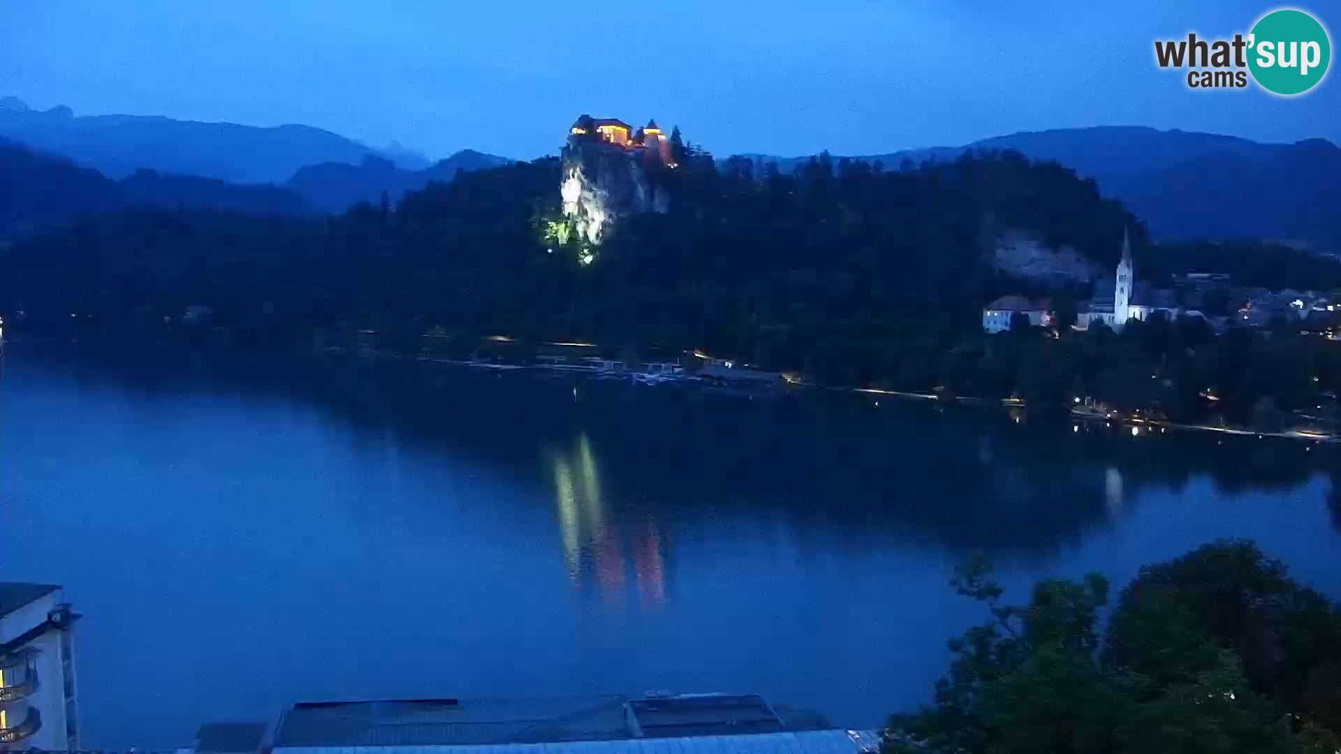 Panorama des Sees Bled