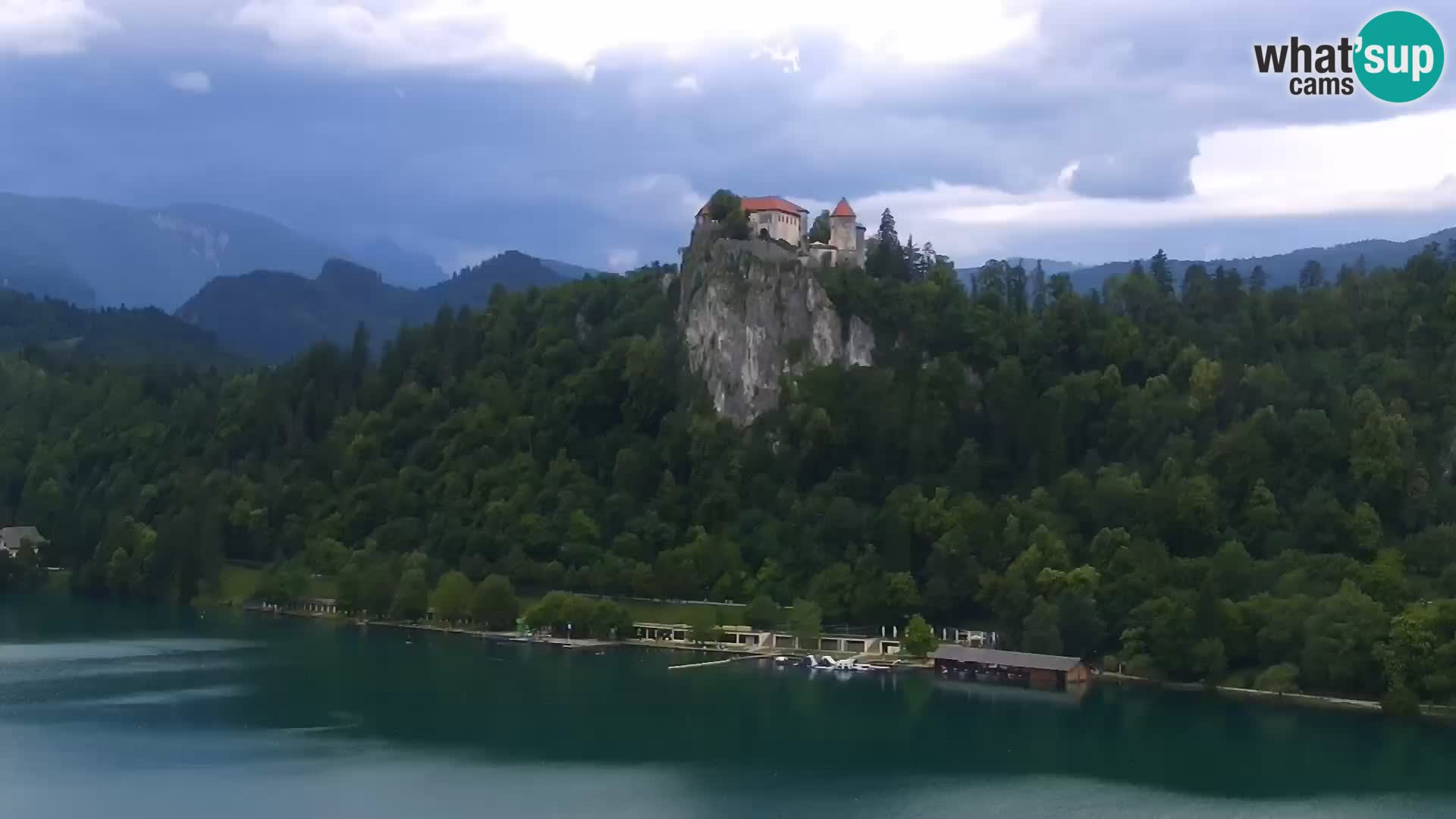 Panorama du lac de Bled