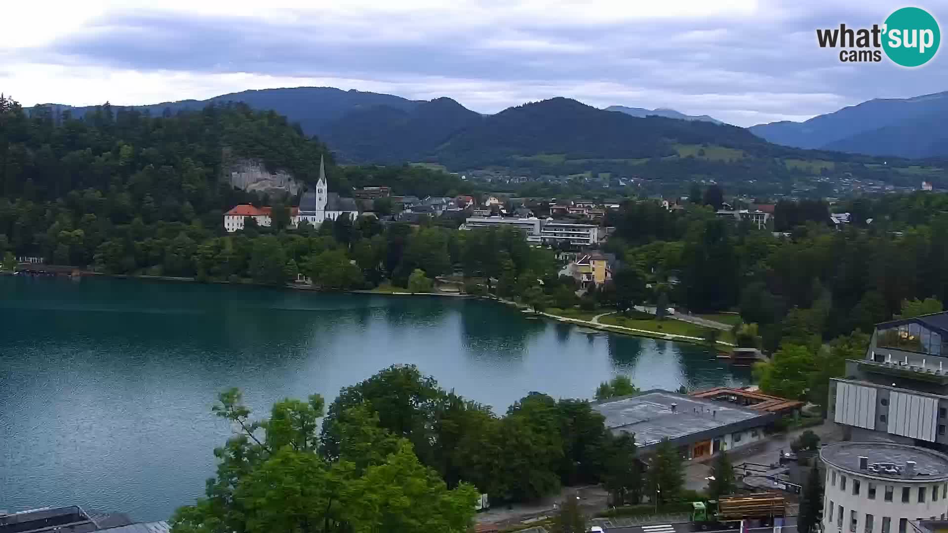 Panorama des Sees Bled