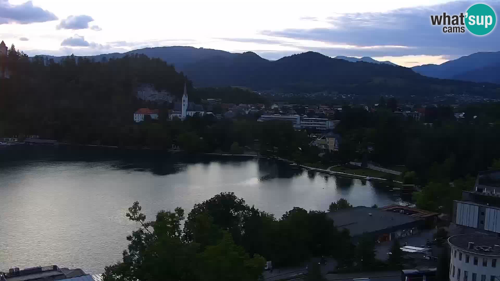 Panorama Blejskega jezera