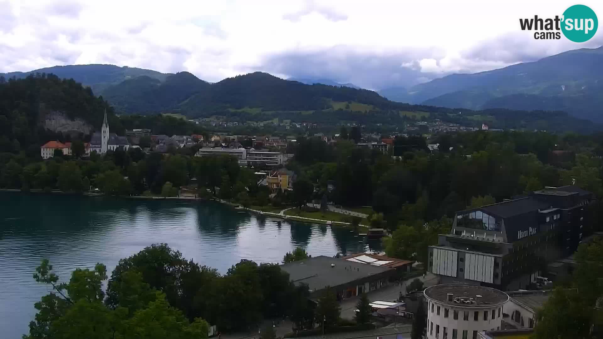 Panorama Blejskega jezera