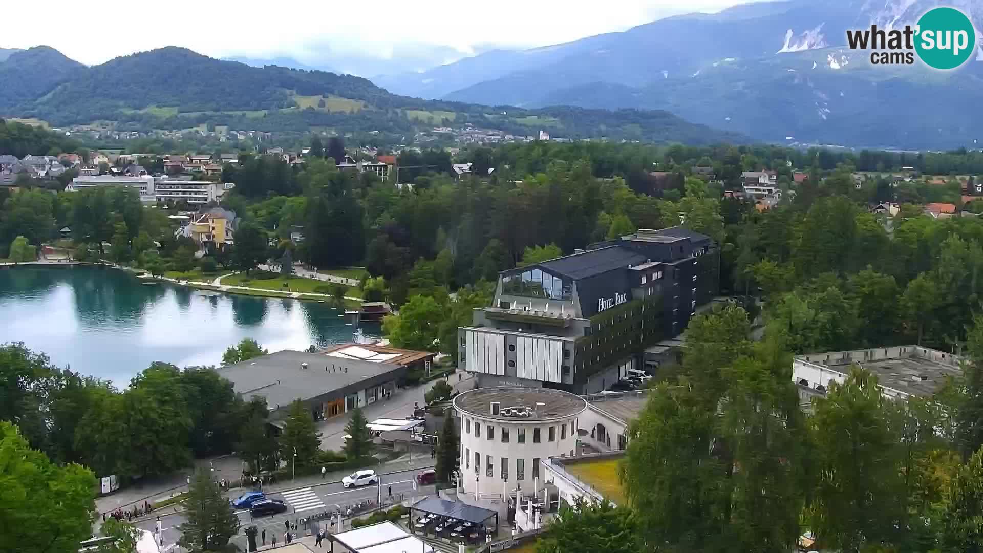 Panorama du lac de Bled