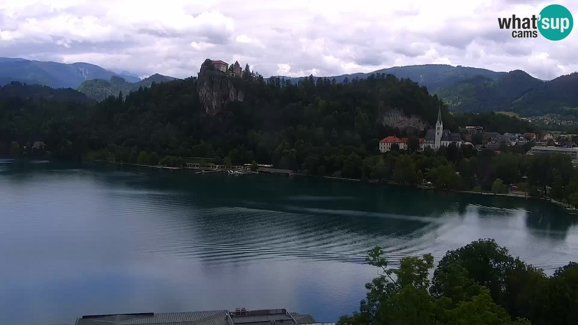Panorama des Sees Bled