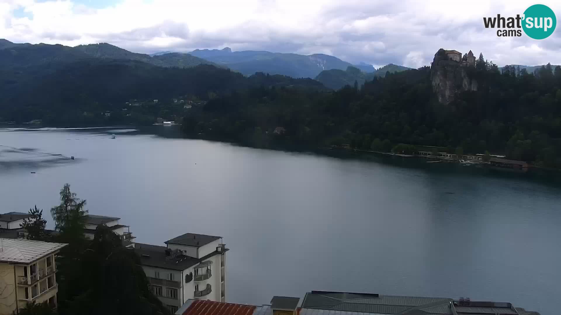 Panorama Blejskega jezera