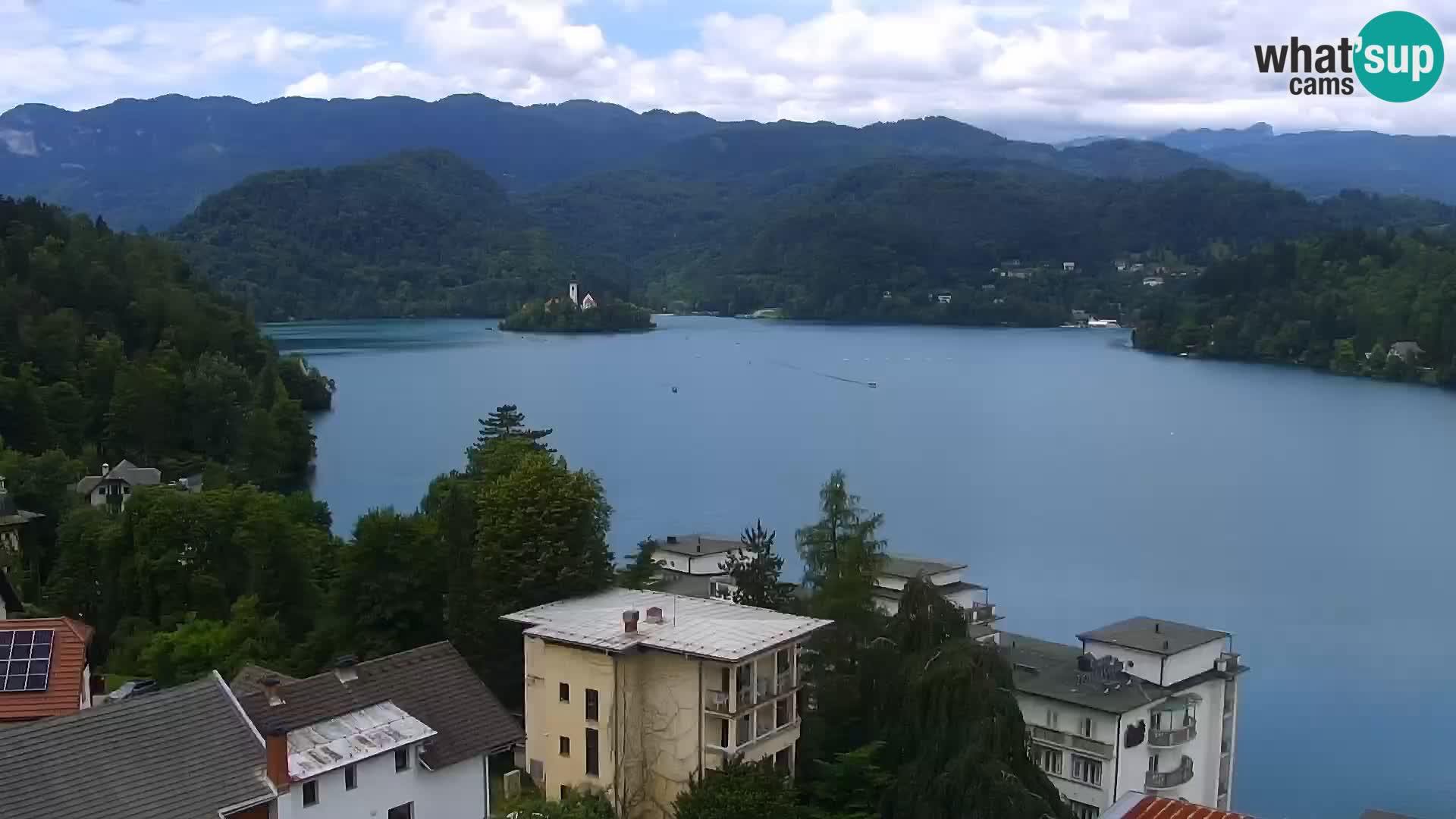 Panorama du lac de Bled