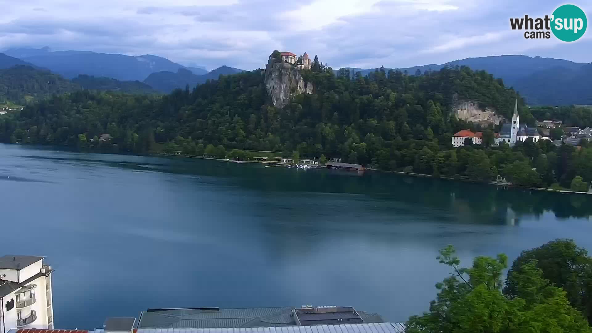 Panorama des Sees Bled
