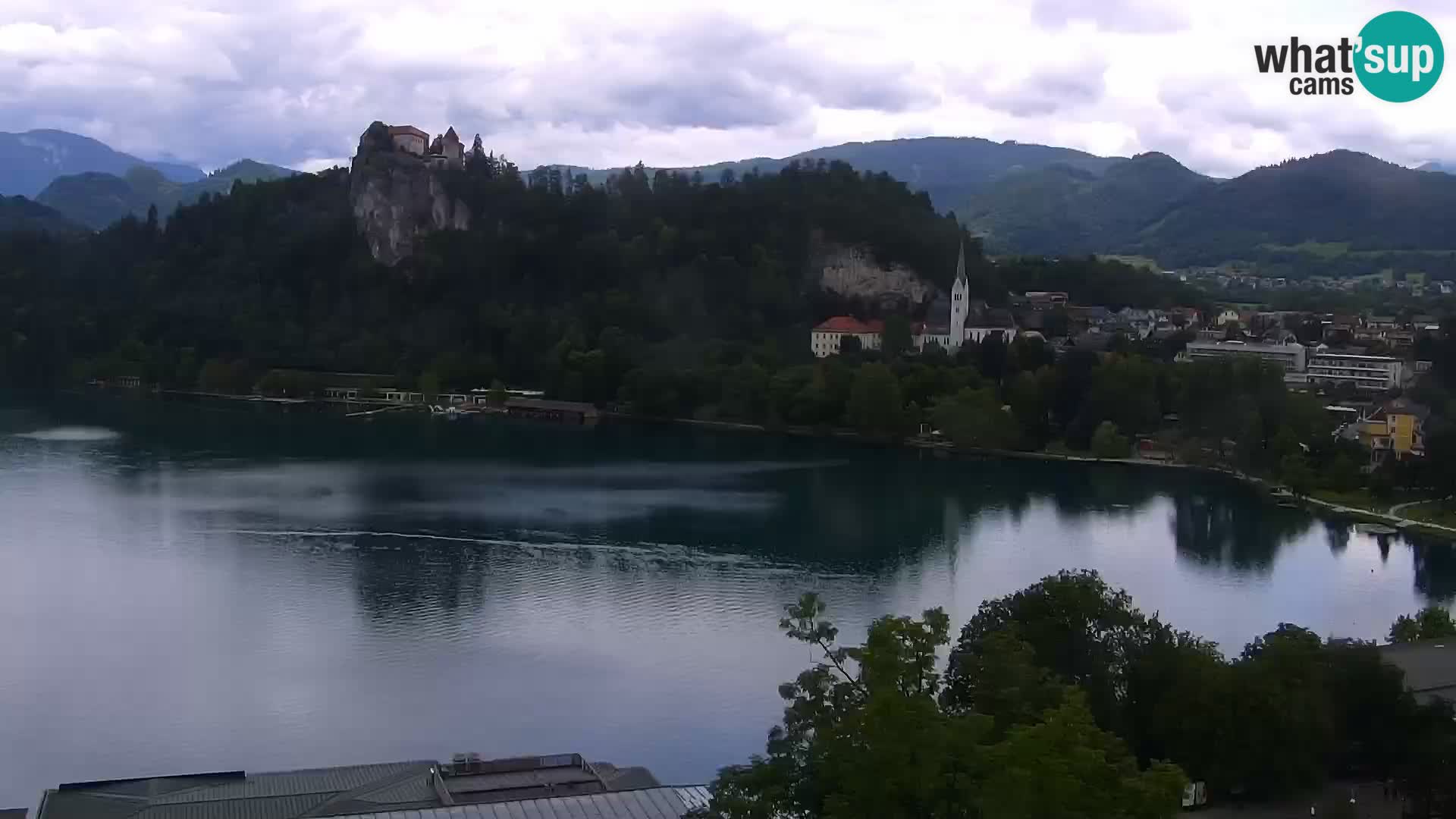 Panorama du lac de Bled