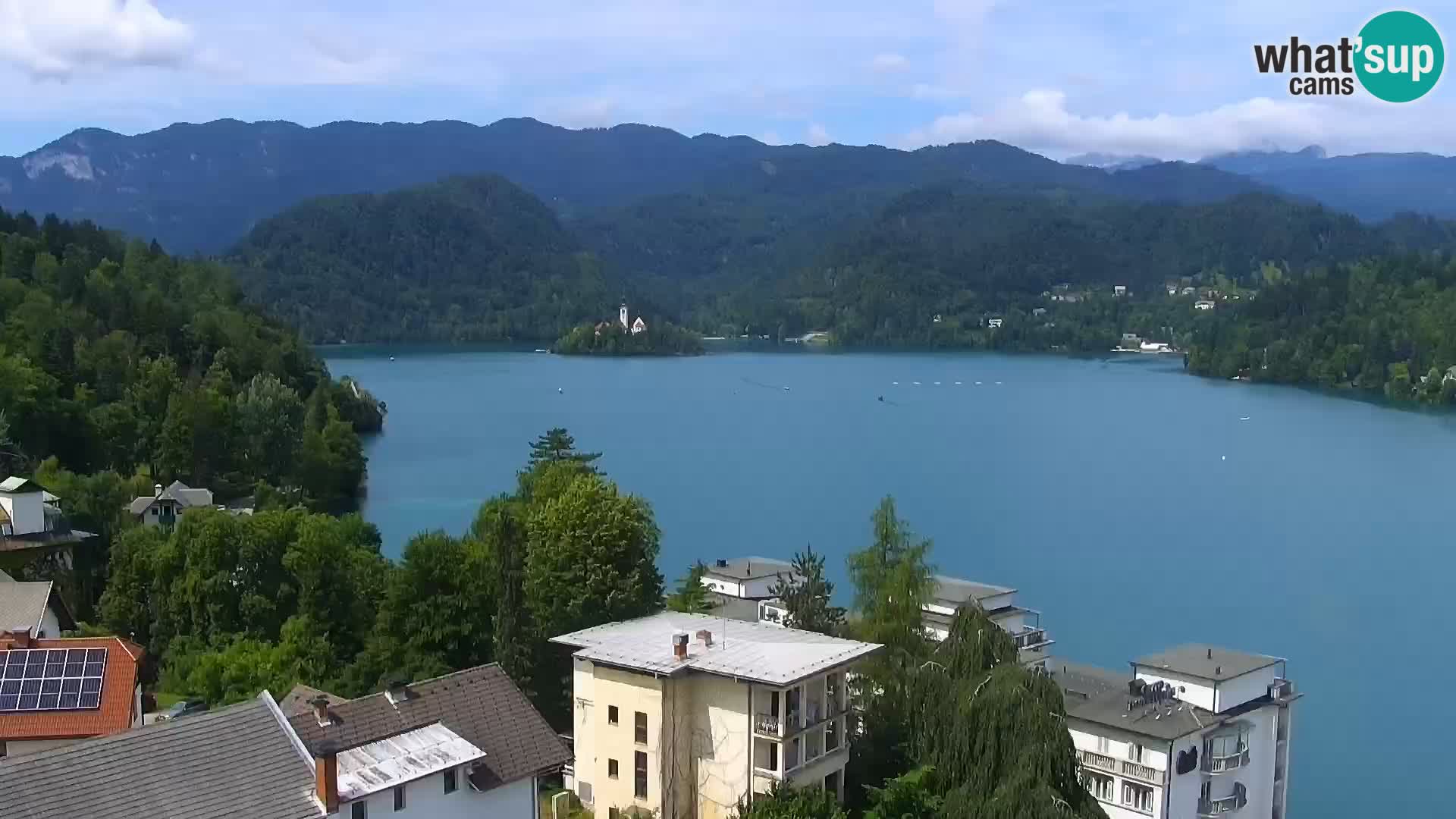 Panorama du lac de Bled