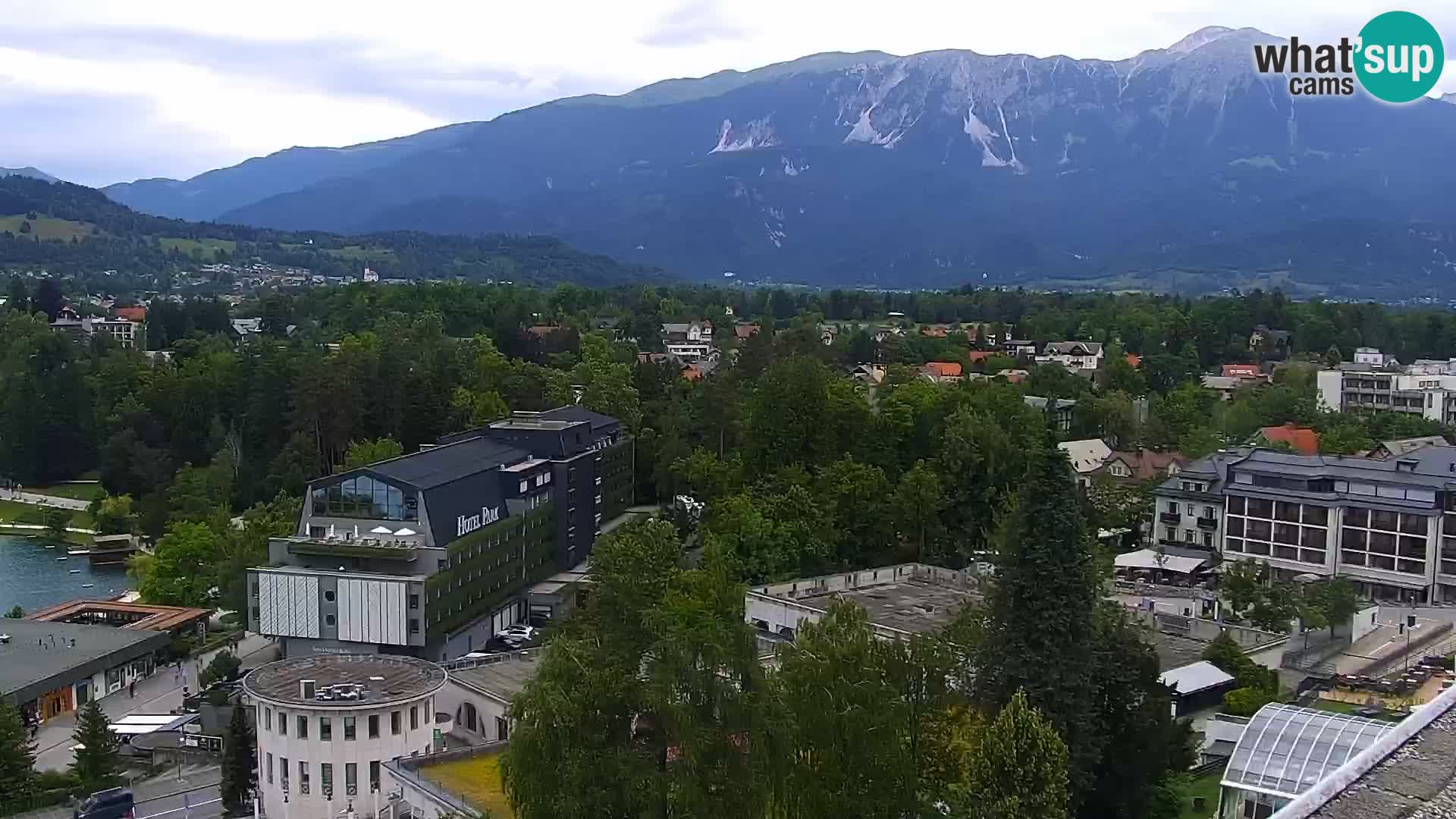 Panorama des Sees Bled