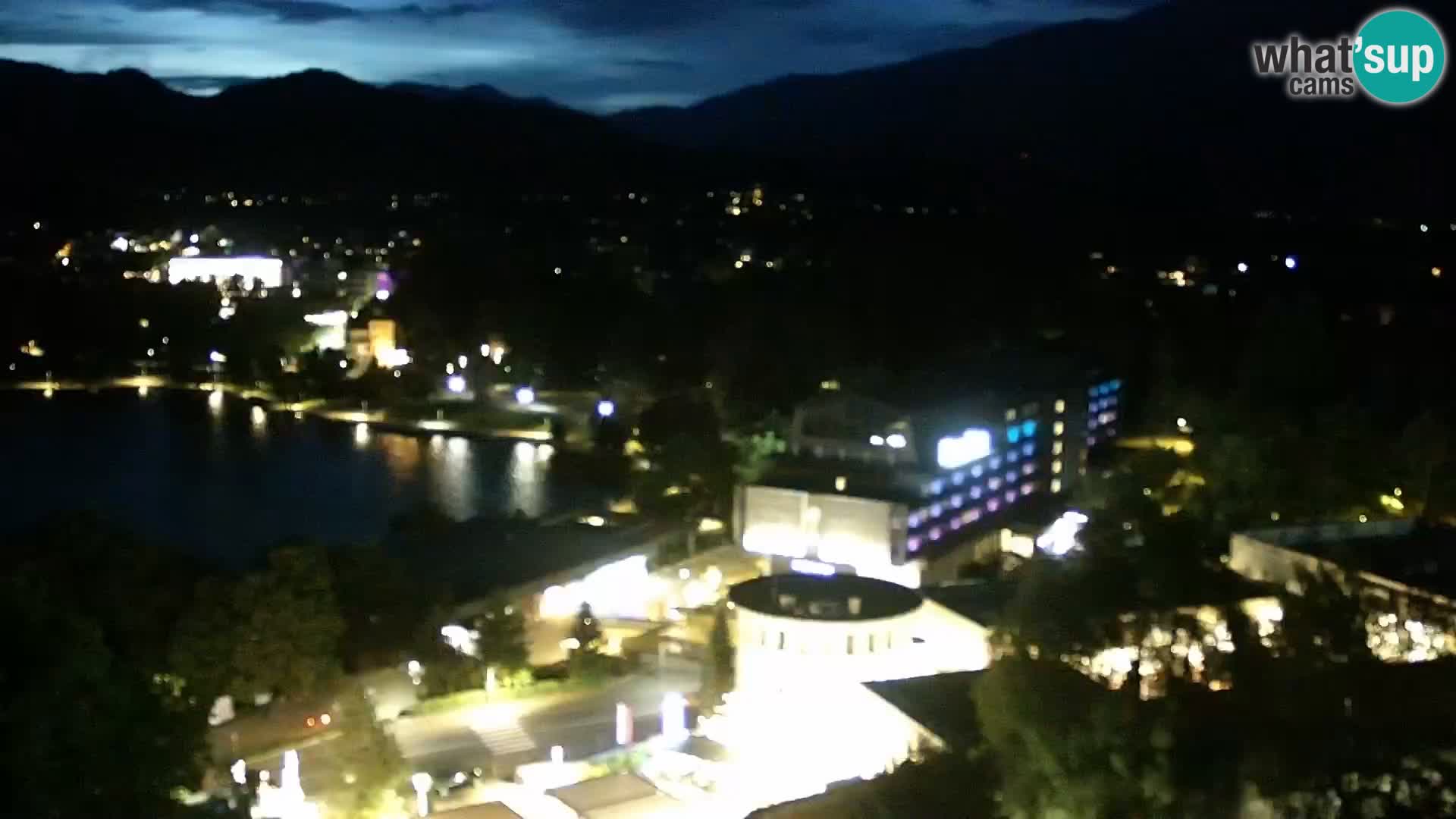 Panorama del lago Bled