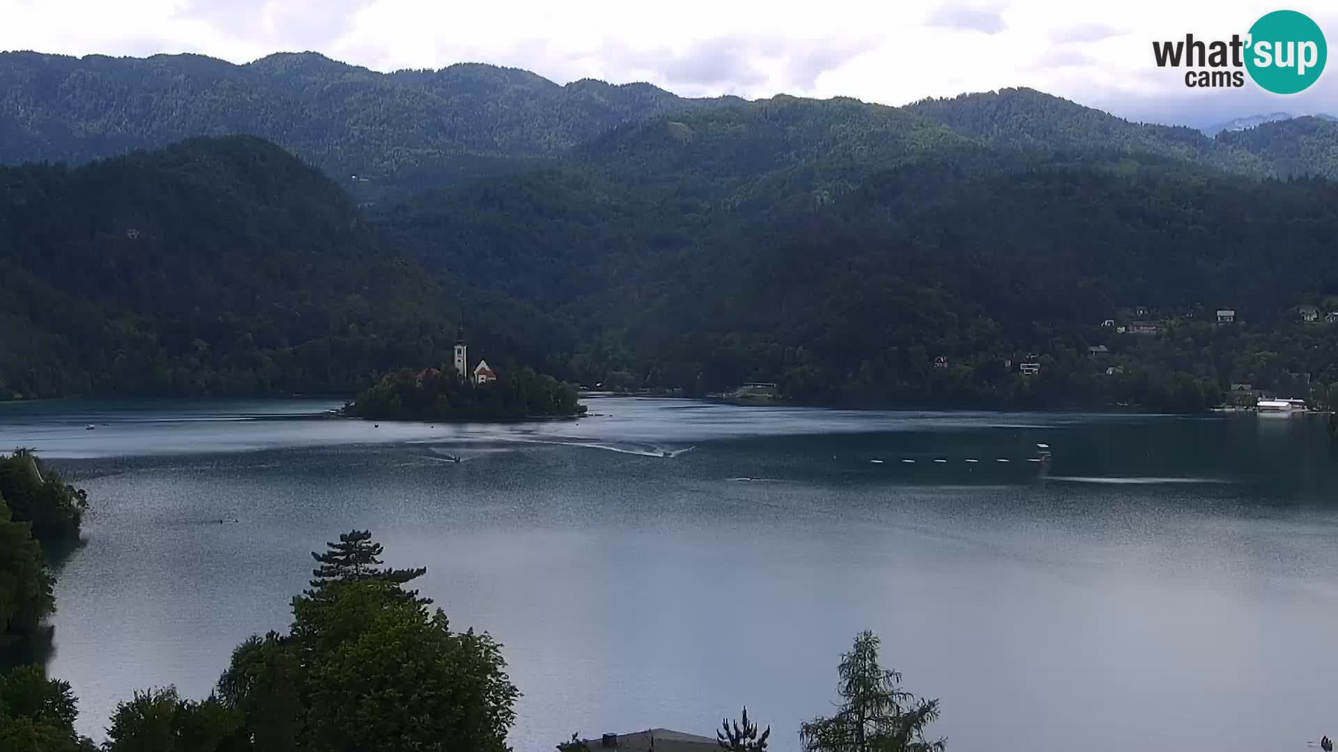 Panorama des Sees Bled