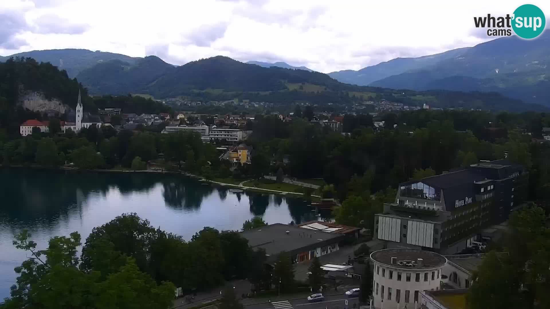 Panorama des Sees Bled