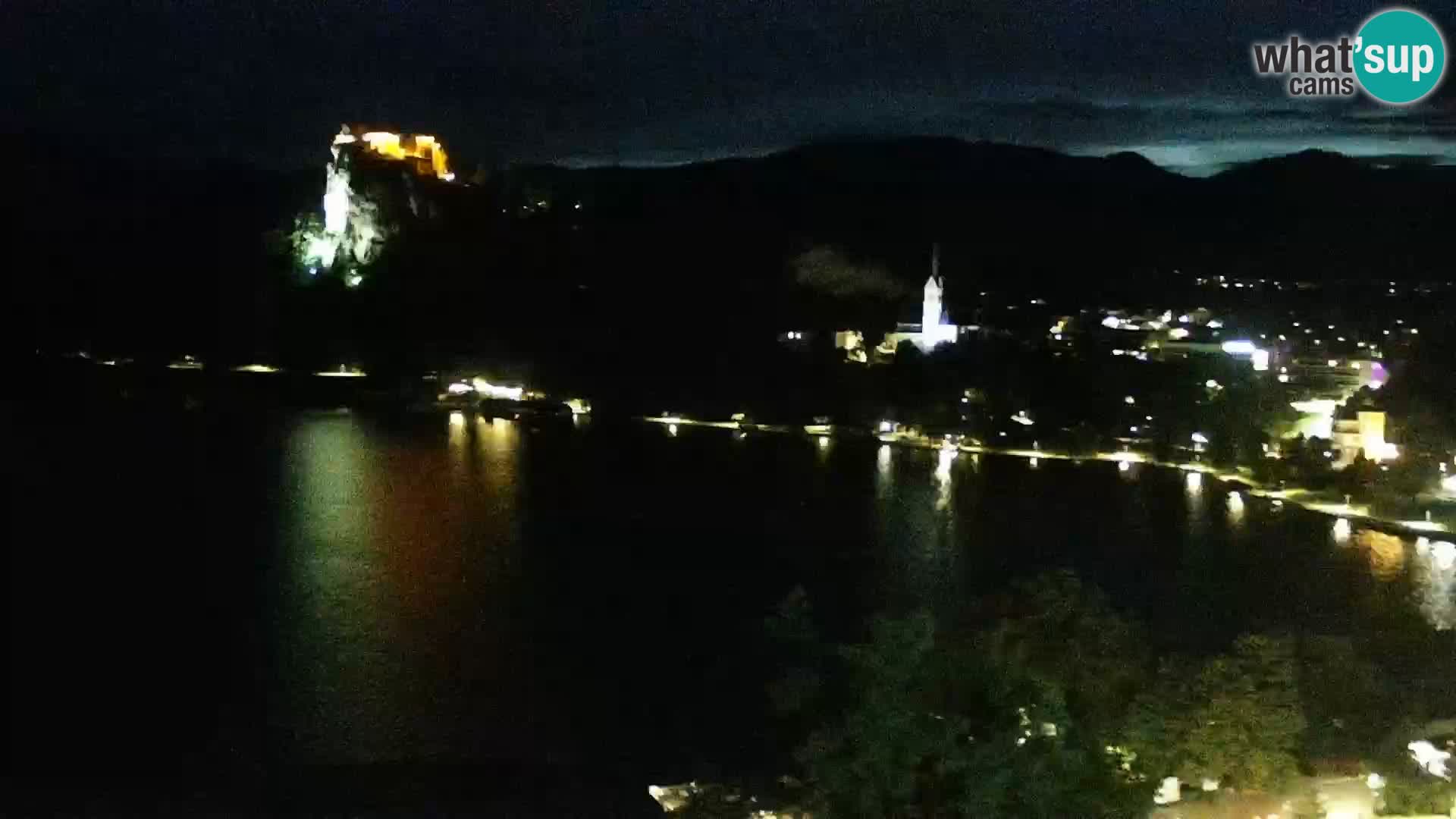 Panorama del lago Bled