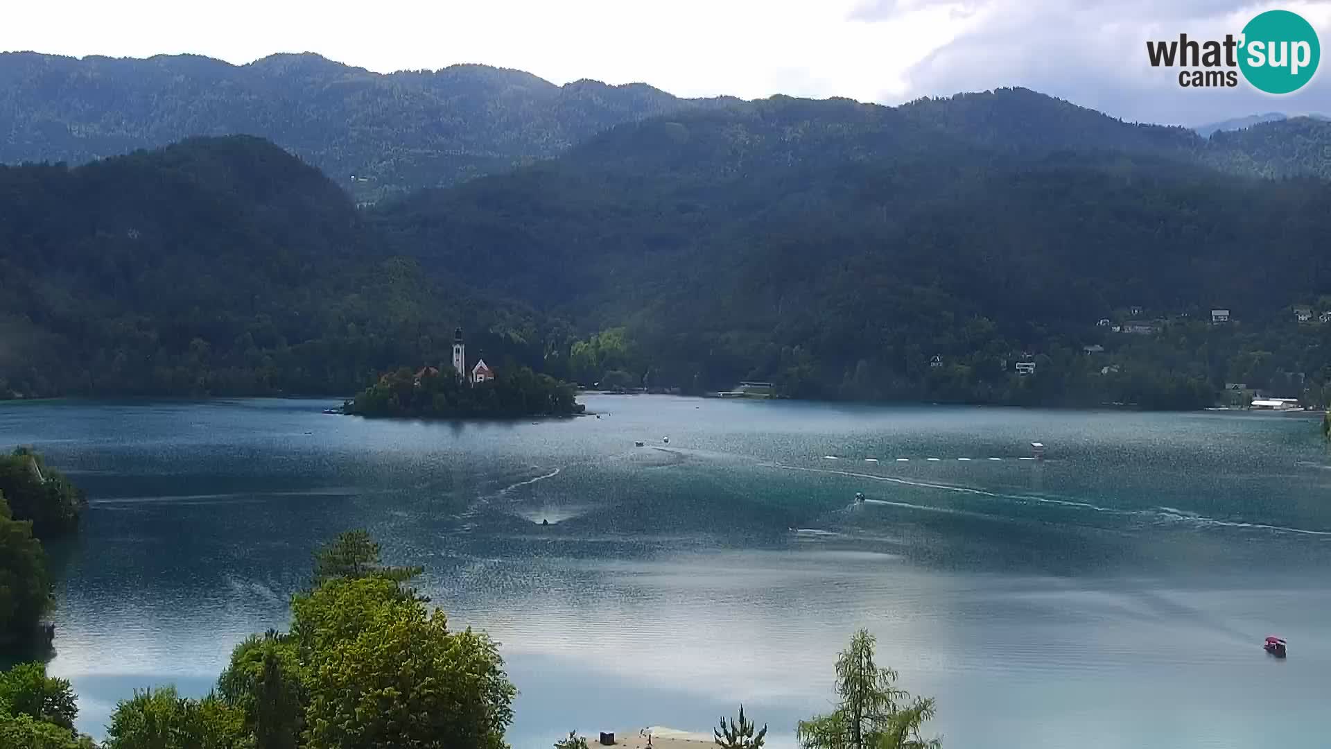 Panorama Blejskega jezera