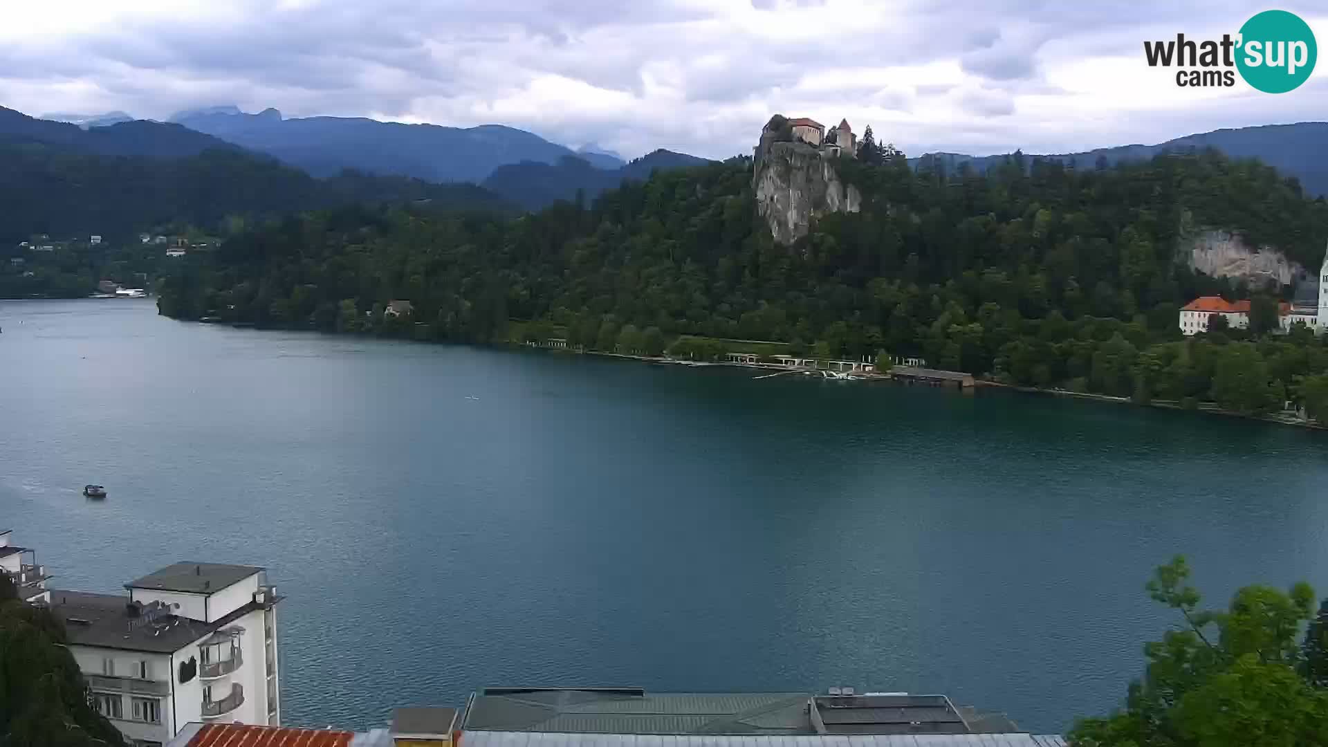 Panorama des Sees Bled