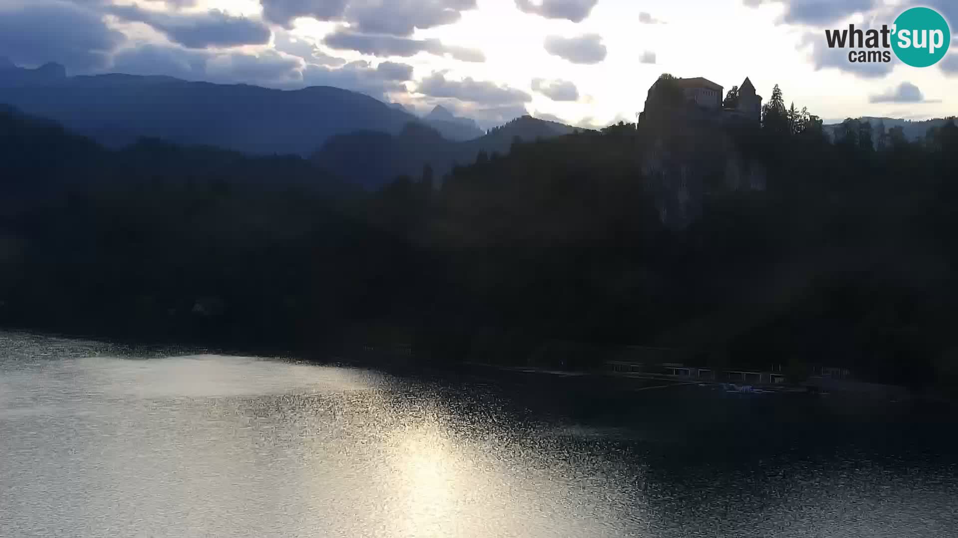 Panorama del lago Bled