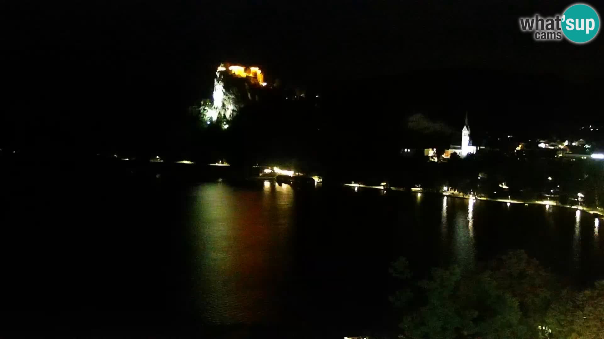 Panorama del lago Bled