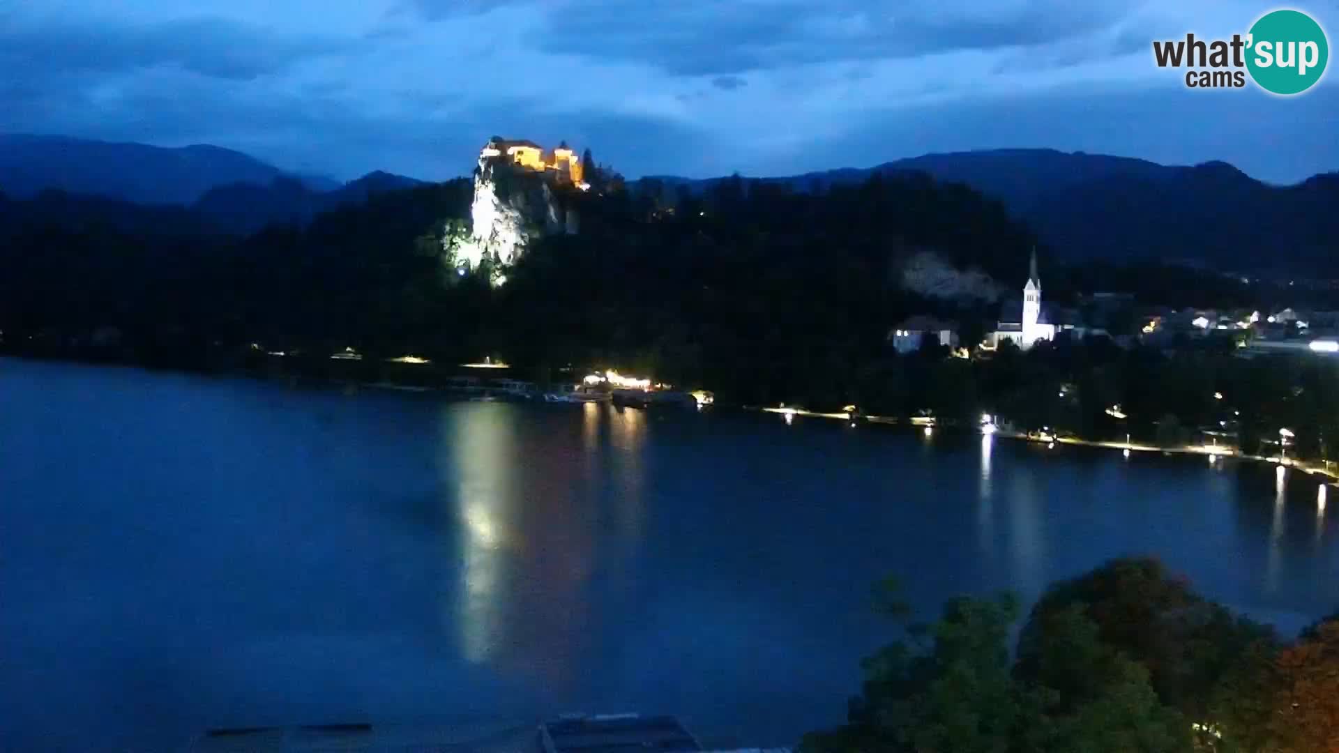 Panorama du lac de Bled