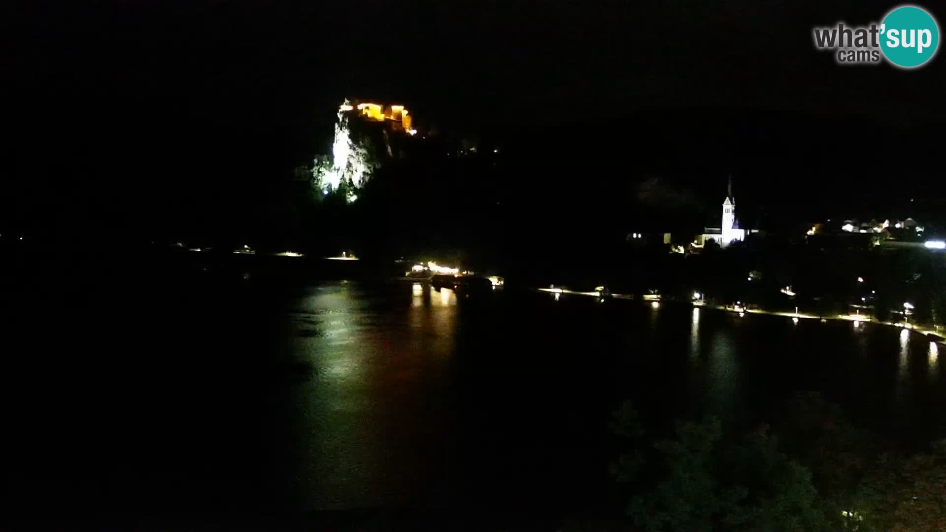 Panorama del lago Bled