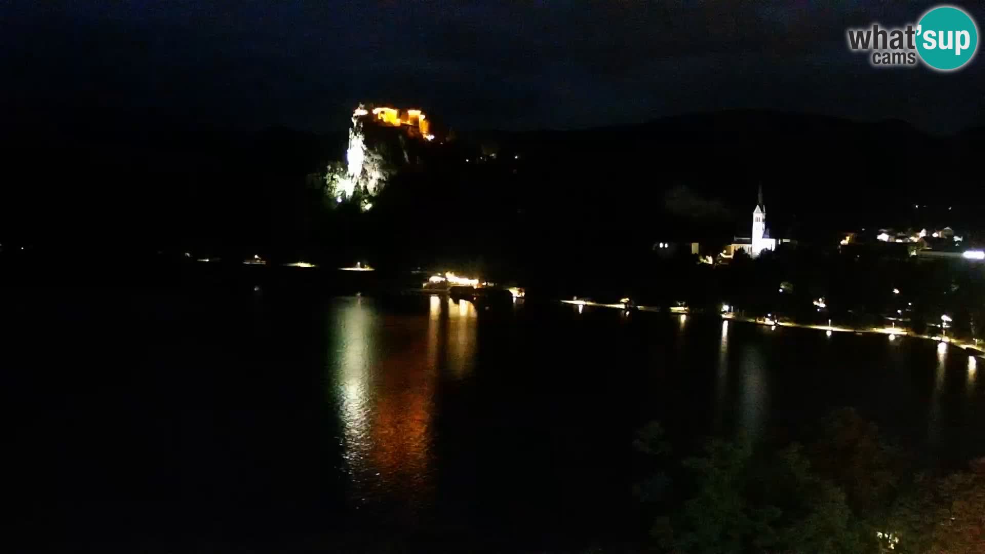 Panorama del lago Bled
