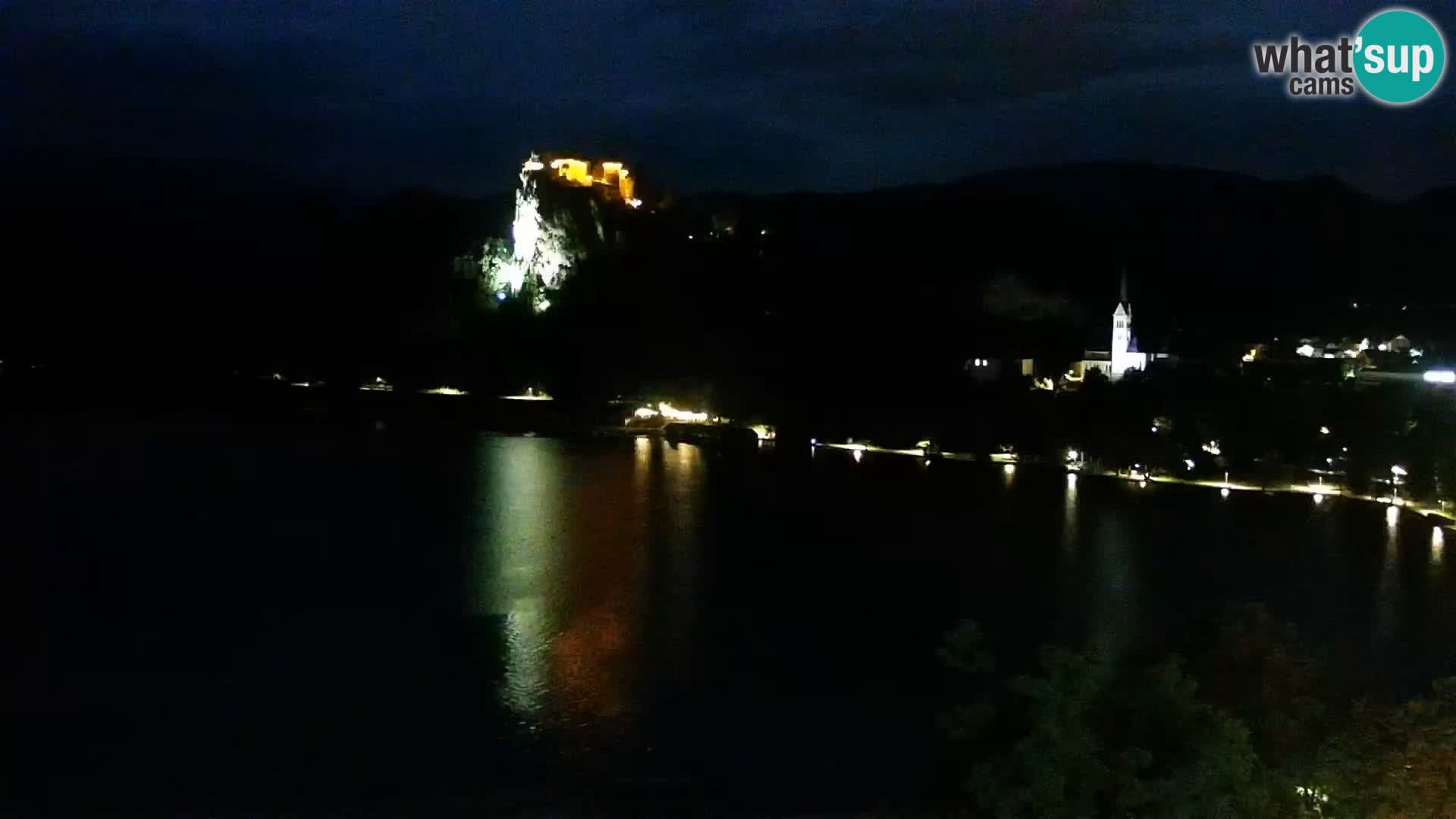 Panorama del lago Bled
