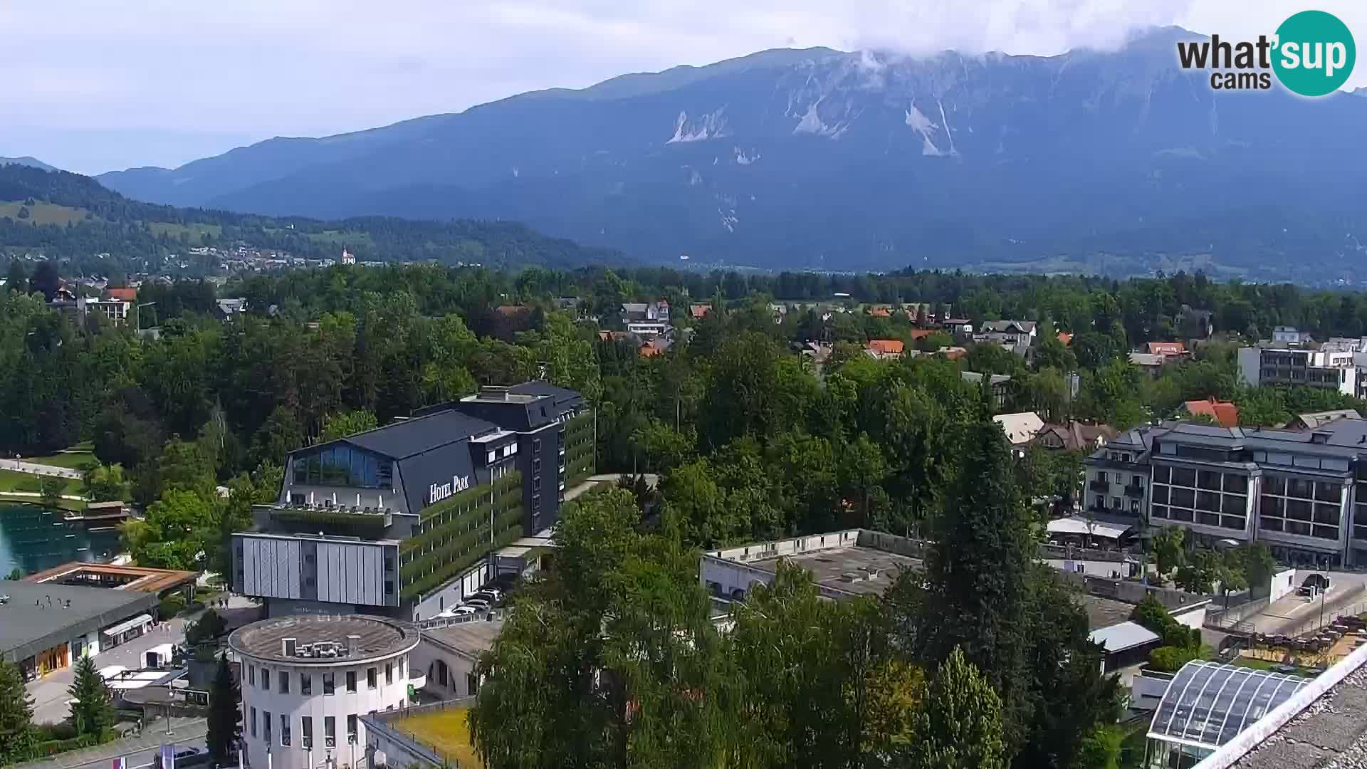 Panorama du lac de Bled