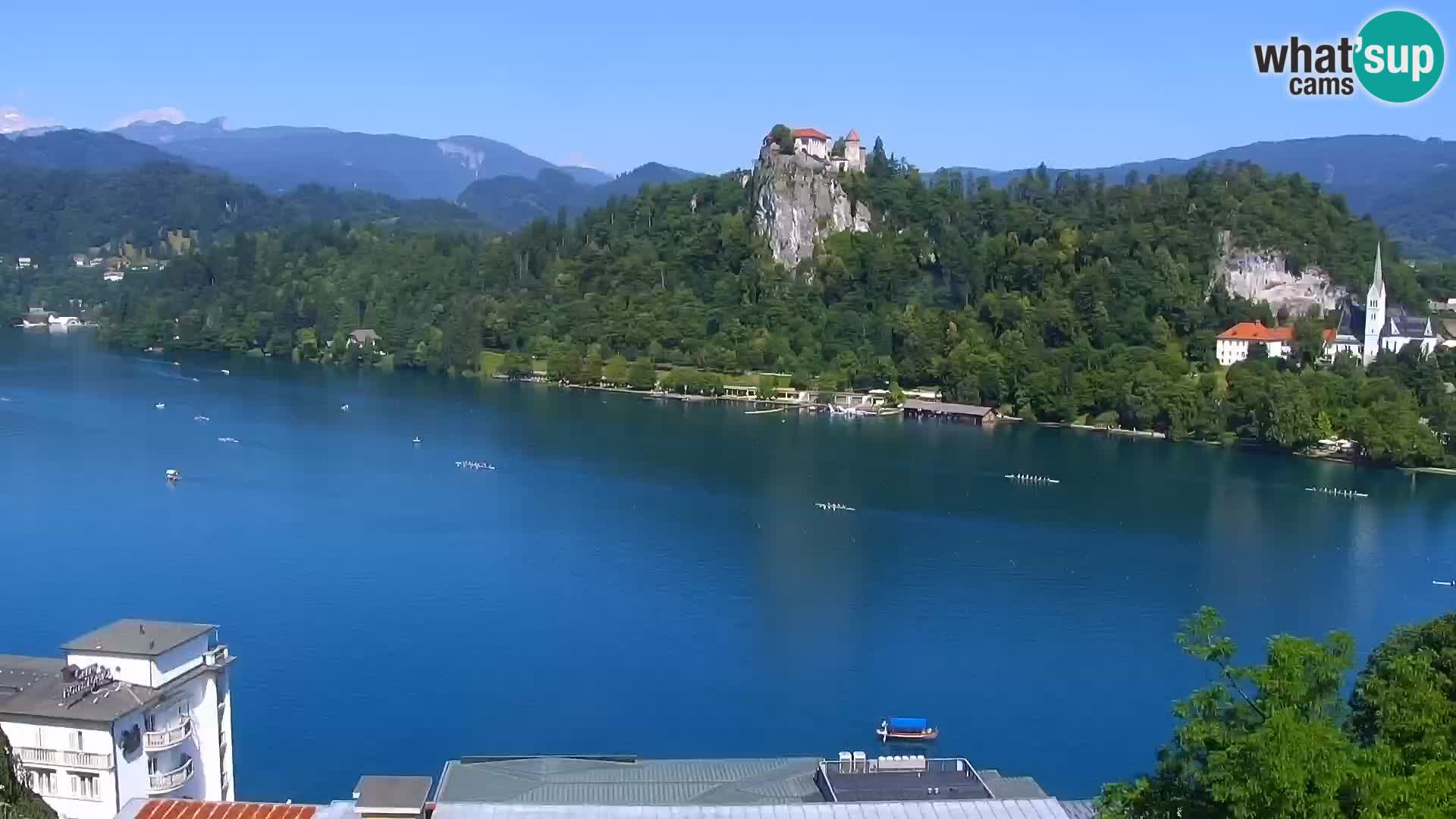 Panorama Blejskega jezera
