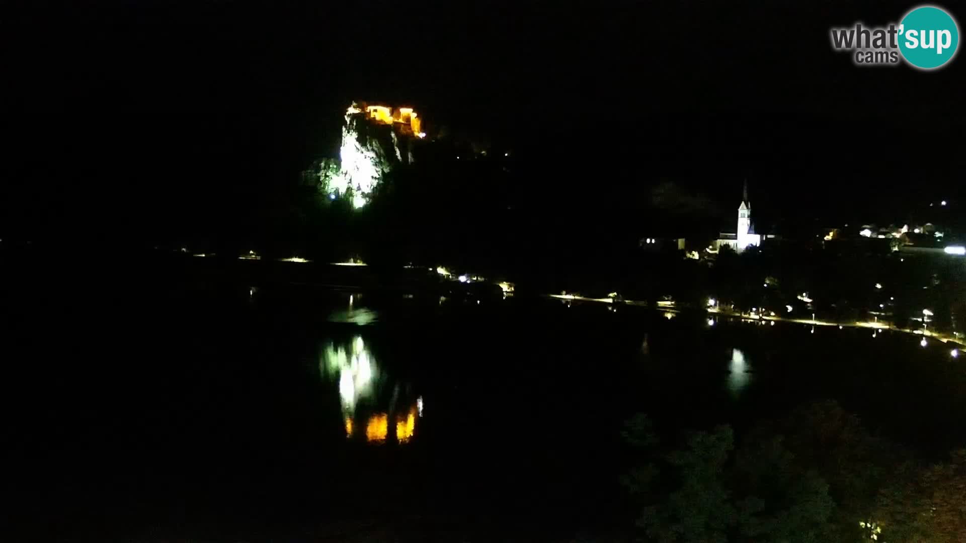 Panorama del lago Bled